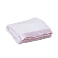 Towelsoft Satin Trim Tahoe Microfleece Soft Baby Blanket, Pink Kids-Blanket-KP1706-Pnk